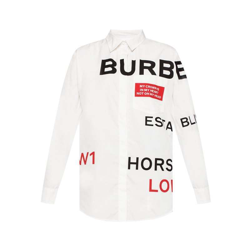 Burberry shop horseferry shirt
