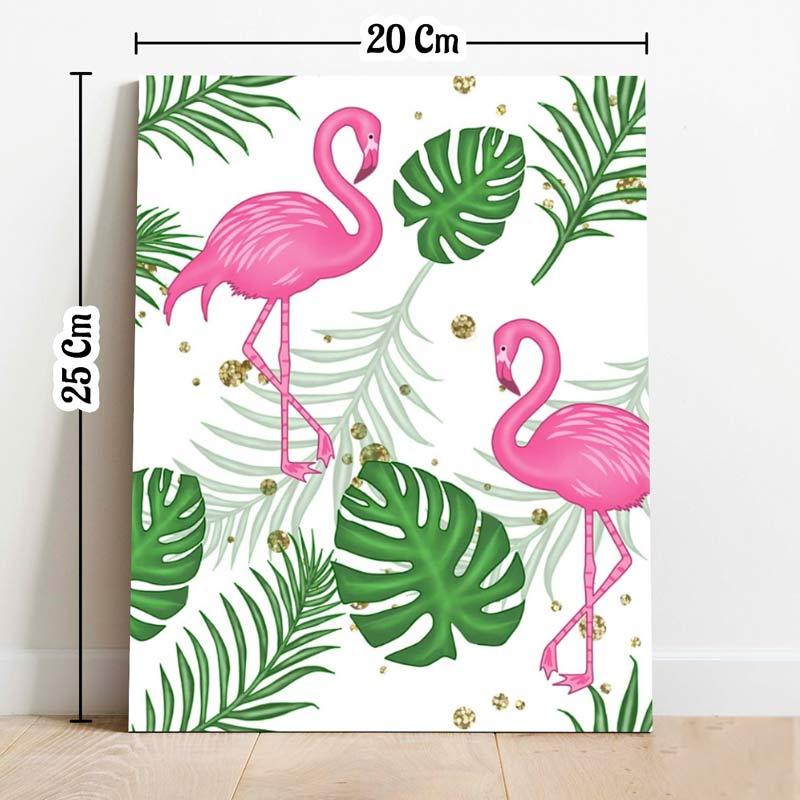 Jual Samju B11 Wallart Flamingo Monstera Hiasan Dinding Original Online Oktober 2020 Blibli Com