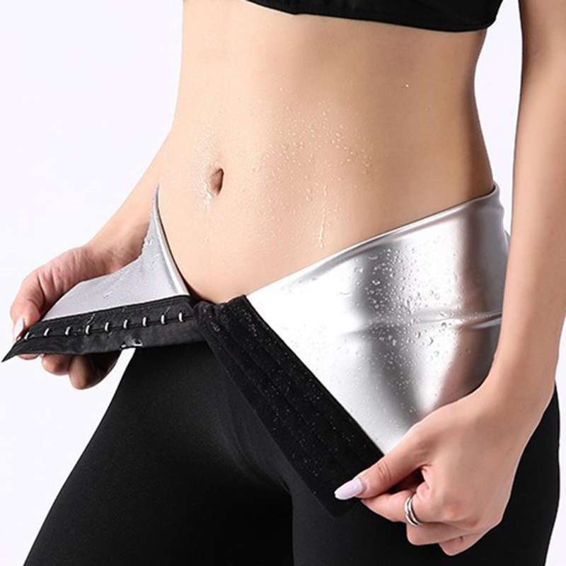 Promo High Waist Sweat Sauna Pants 