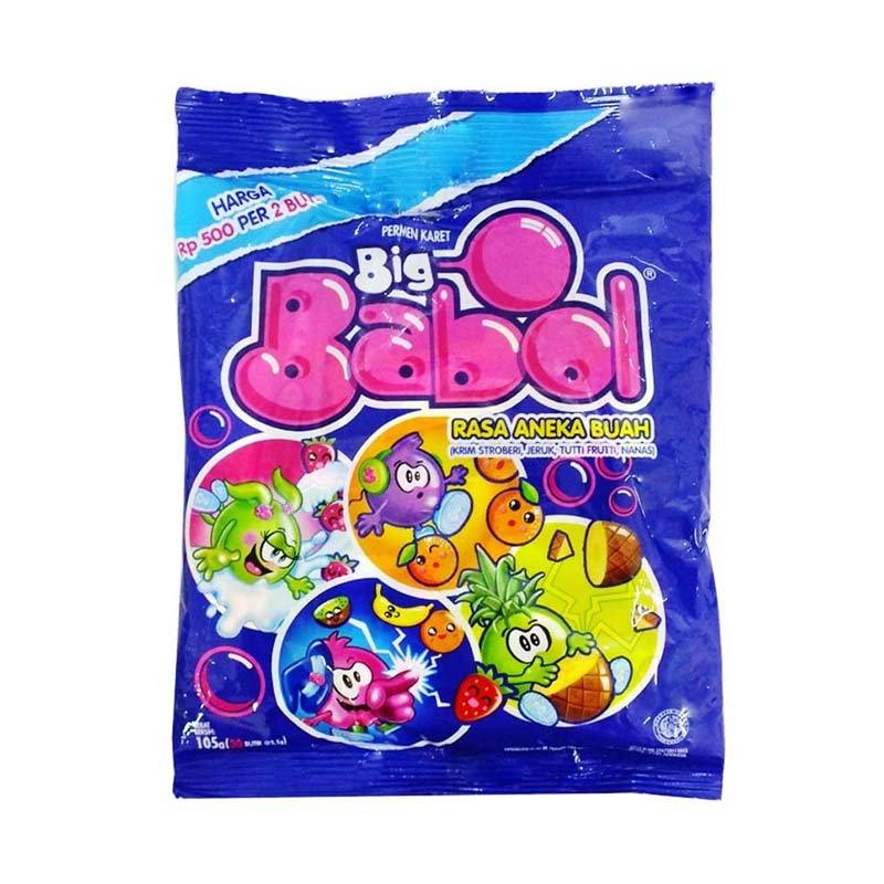 Jual Big Babol Assorteed Permen 120 G Pouch Murah Februari 2020