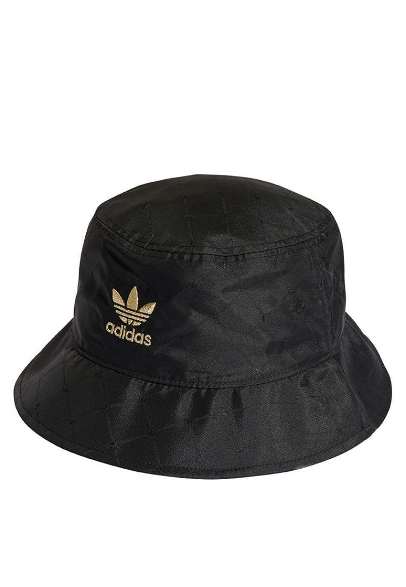 Promo Adidas Bucket Hat Gold Trefoil 3D 