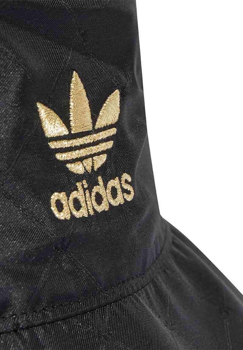 Promo Adidas Bucket Hat Gold Trefoil 3D 