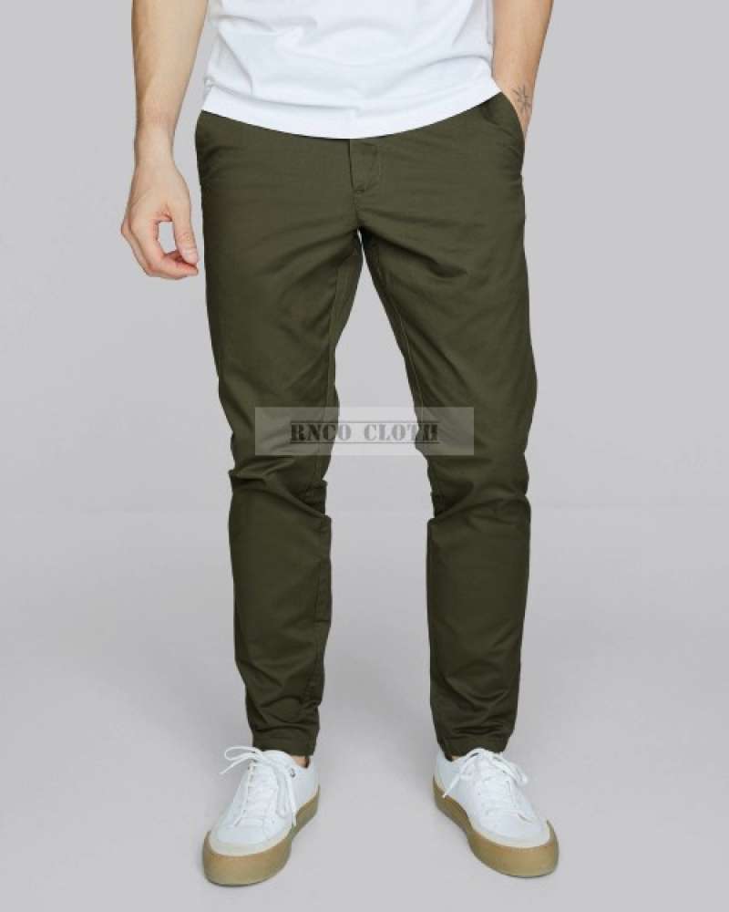 Promo TROUSERS CHINO CASUAL PANTS GREEN 