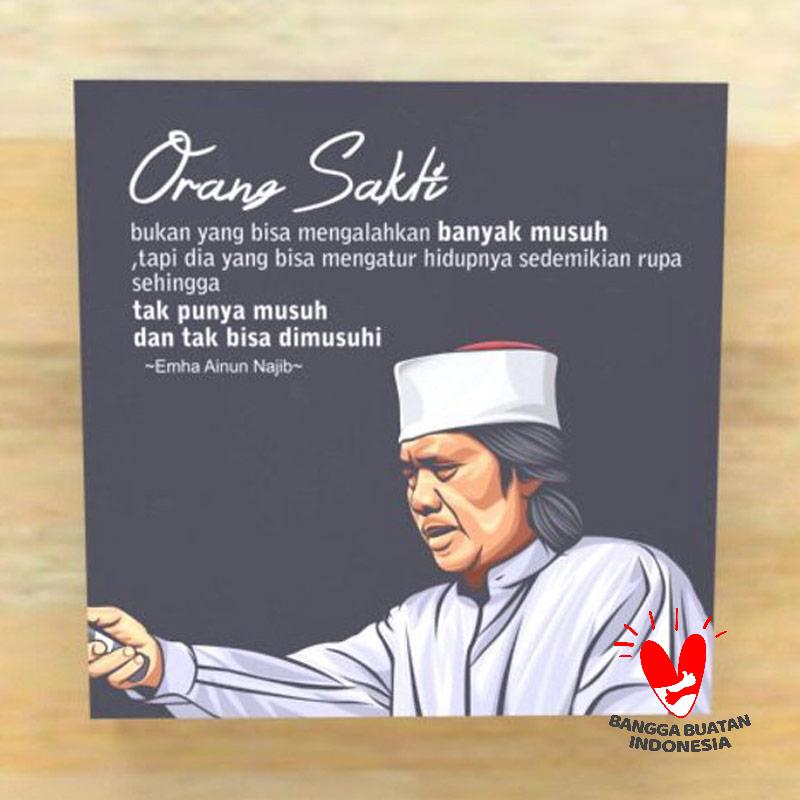 Jual Javas Media Cak Nun Quotes Picbox Minimalis Hiasan Dinding Online September 2020 Blibli Com