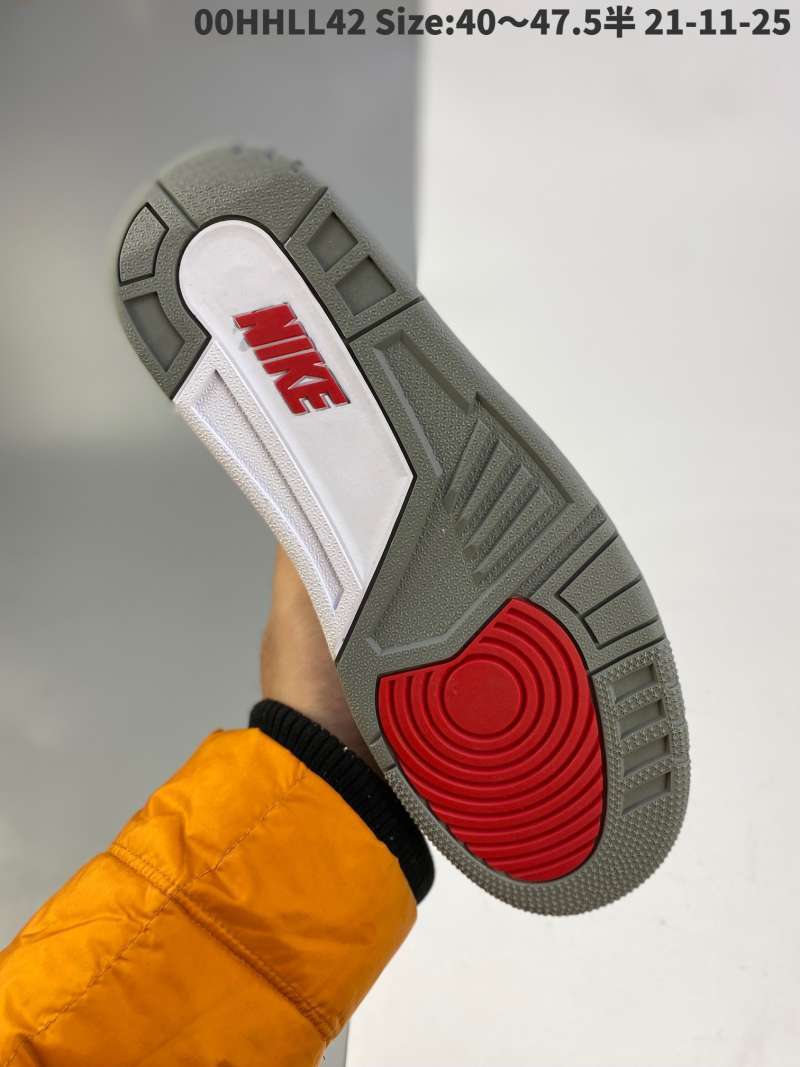 white and blue jordan 3s