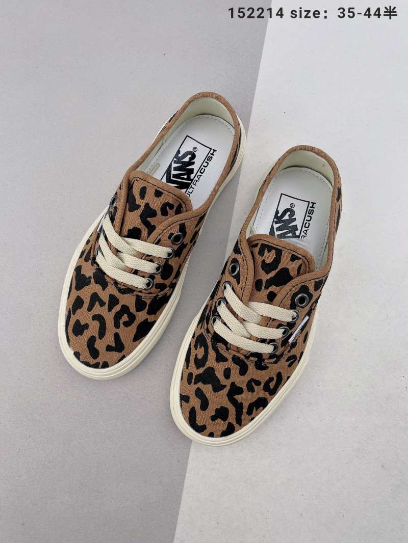 leopard print van shoes