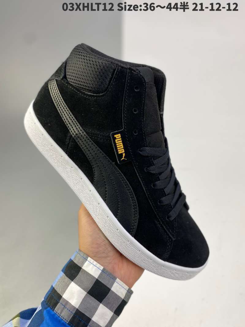 puma suede hi top