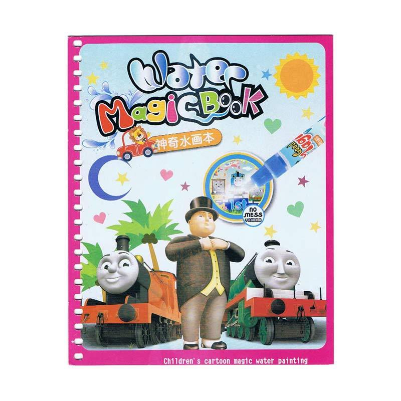 Yilibao Ww034 Water Wow Magic Thomas Train Buku Mewarnai Terbaru Agustus 2021 Harga Murah Kualitas Terjamin Blibli