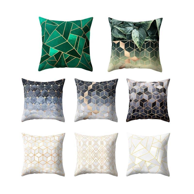 Jual Bluelans 6 Geometry Rhombus Pattern Throw Pillow Cover Geometry Rhombus Pattern Throw Pillow