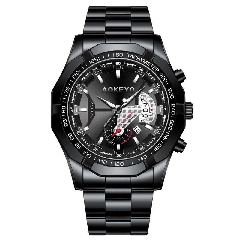Promo Jam Tangan Pria Anti Air Original Luxury Stainless Steel