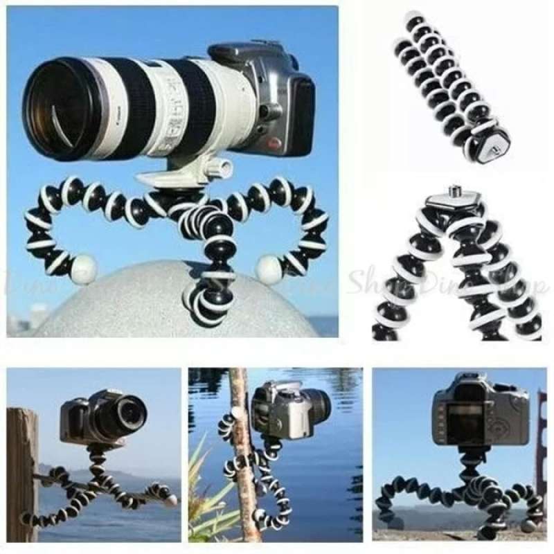 Gorilla Pod Tripod Large Jumbo DSLR Flexible Octopus Besar Vlog Camera