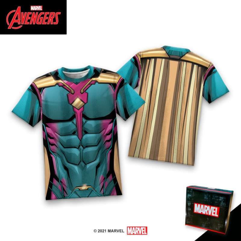 Promo Marvel Costume Tshirt Fullprint 