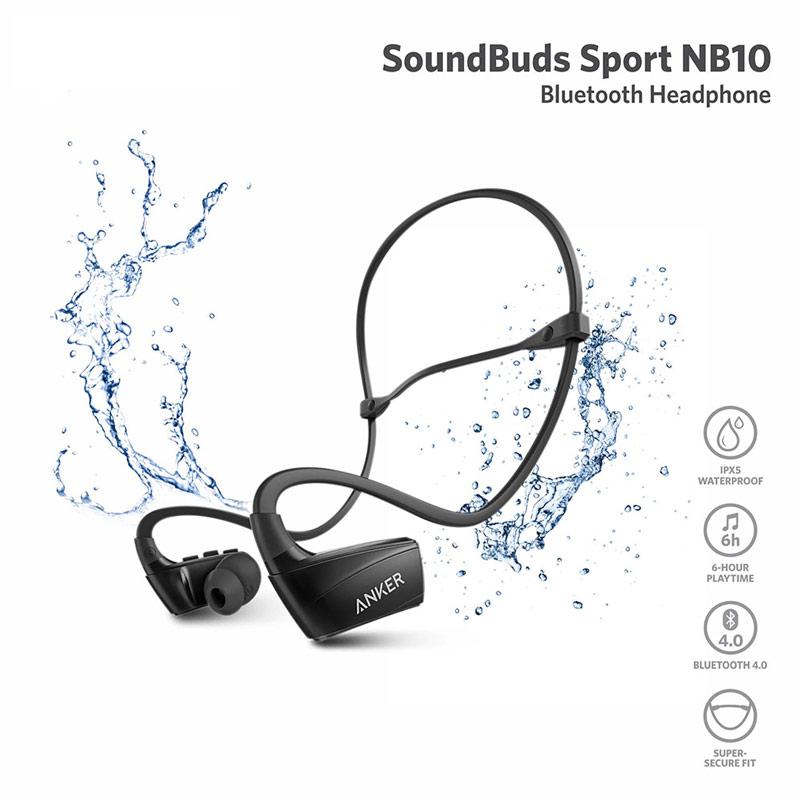 Jual FS Anker NB10 A3260 Sport Bluetooth SoundBuds Earphone
