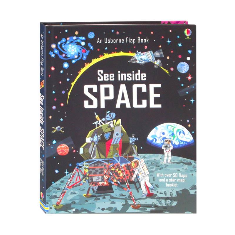 Jual An Usborne Flap Book See Inside Space With Over 50 Flaps To Lift And A Star Map Booklet Activity Book Online Oktober 2020 Blibli Com