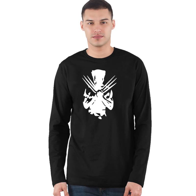 Men Wolverine Long Sleeves T-shirt Pria 