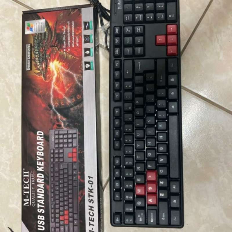 Promo Premium Keyboard Komputer Kabel USB Limited di Seller ...