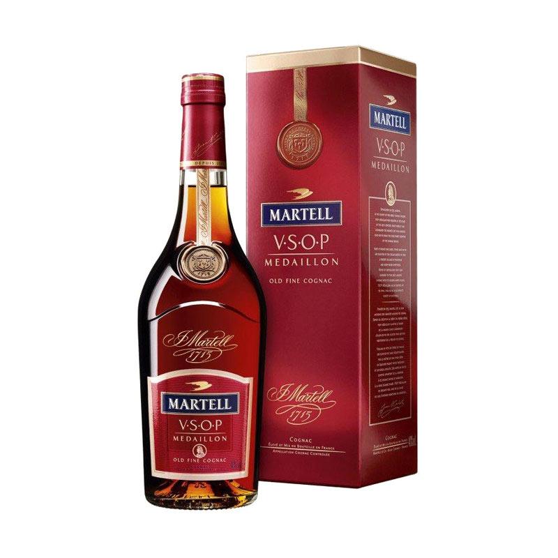 MARTELL MEDAILLON V.S.O.P.コニャック【古酒•未開栓】 玄武岩質
