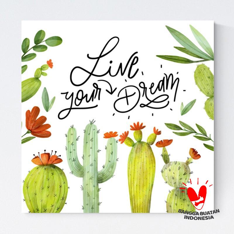 Jual Good Hope Official Live Your Dream Wall Decor Murah Maret