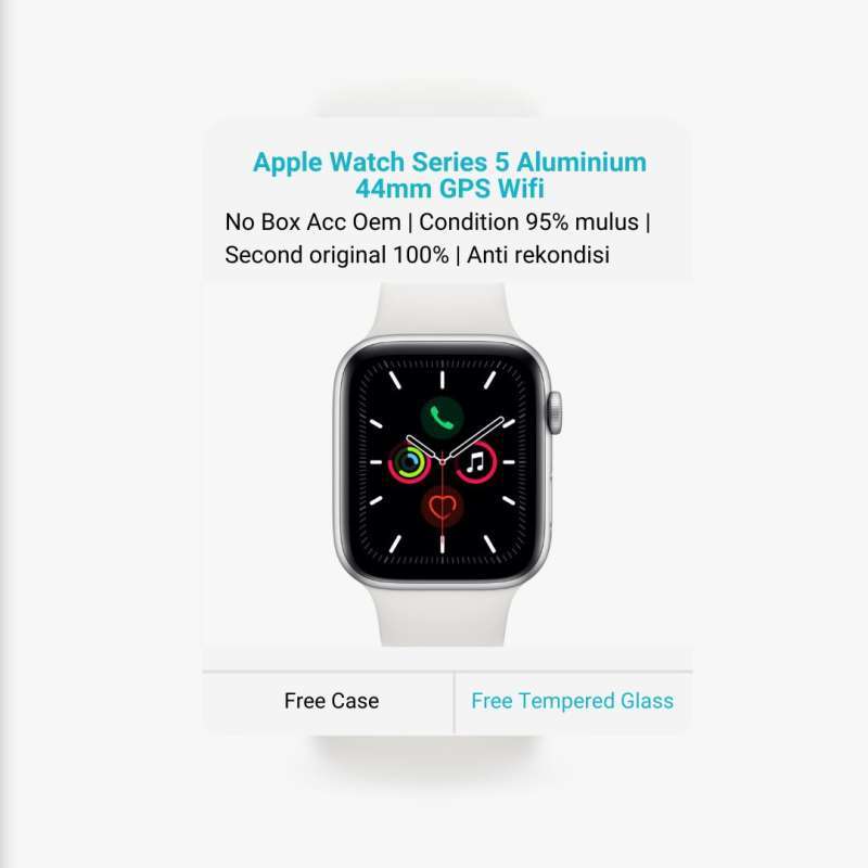 Aluminium 44mm GPS Wifi 