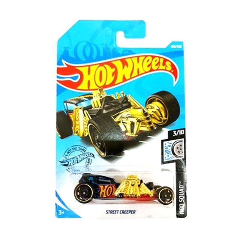 hot wheels street creeper gold