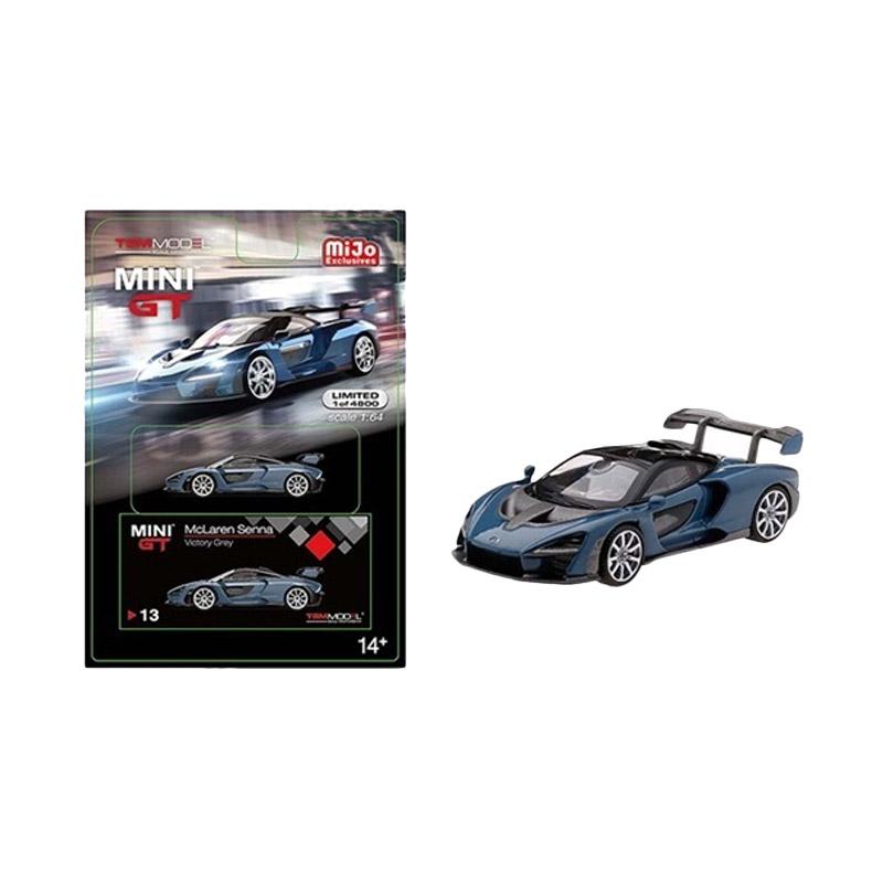 Jual Mini Gt Mijo Mclaren Senna Victory Dark Blue 1 64 19 Online