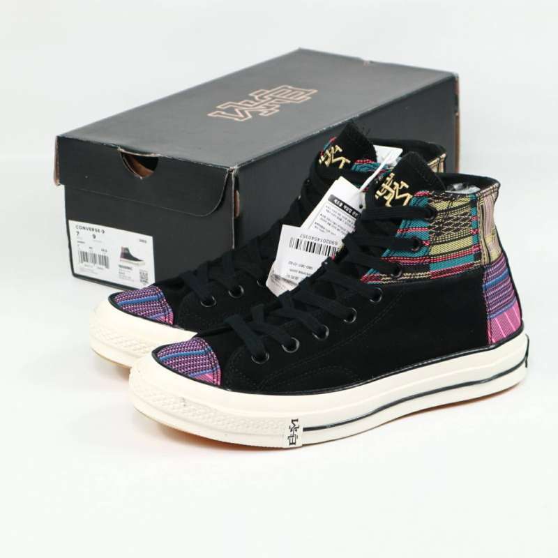 Promo SEPATU CONVERSE CHUCK TAYLOR ALL STAR 70s HIGH PATCHWORK BHM BLACK  WHITE Diskon 21% di Seller original.addict - Pasanggrahan, Kota Bandung |  Blibli