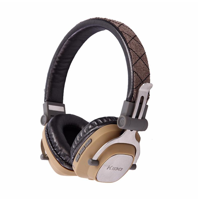 kipa portable folding metal bluetooth wireless headphone headset