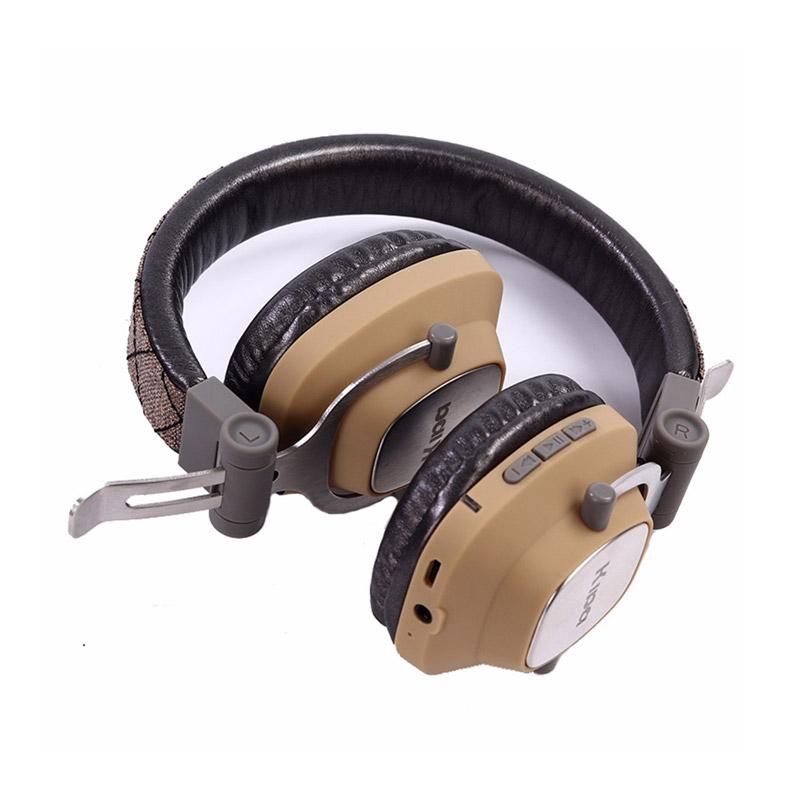 kipa portable folding metal bluetooth wireless headphone headset