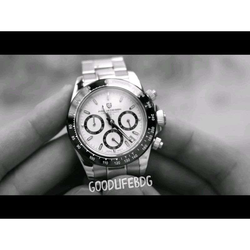 Pagani Design Daytona Jam Homage Ceramic Bezel Better Finishing White