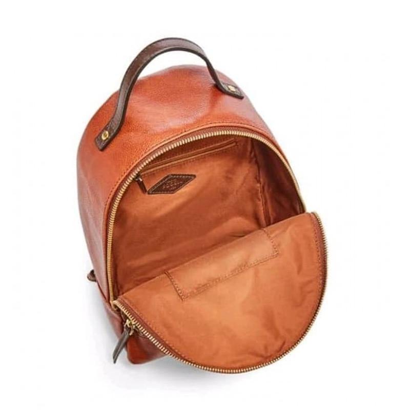fossil claire backpack brandy