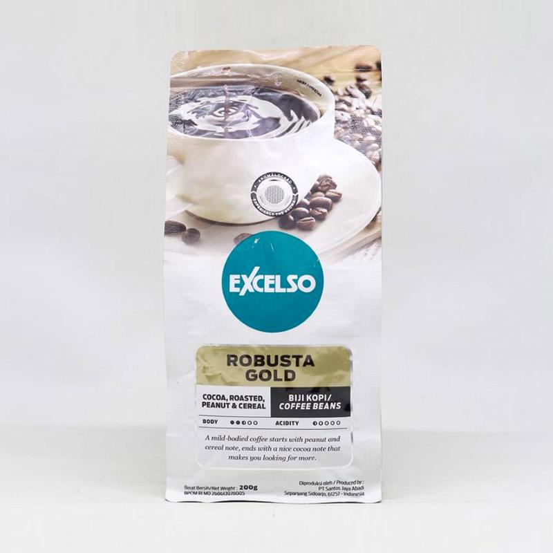 Jual Excelso Robusta Biji Kopi 200 G Online Maret 2021 Blibli