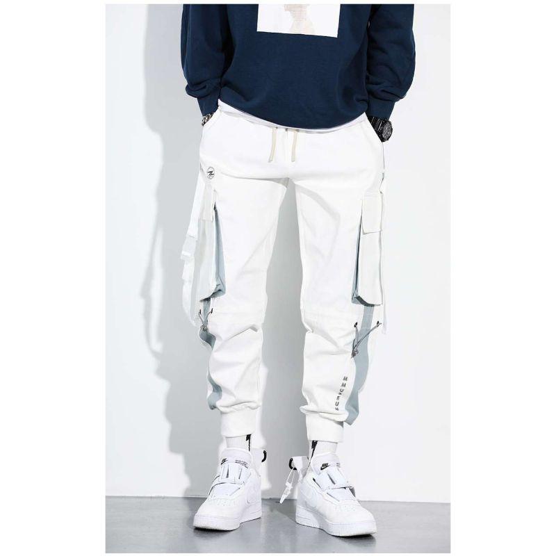 Jual Hot Sales White Jogger Pants Men 