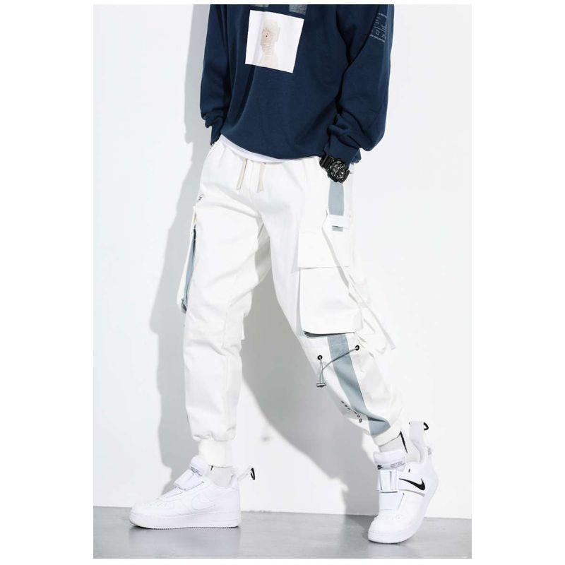 Jual Hot Sales White Jogger Pants Men 
