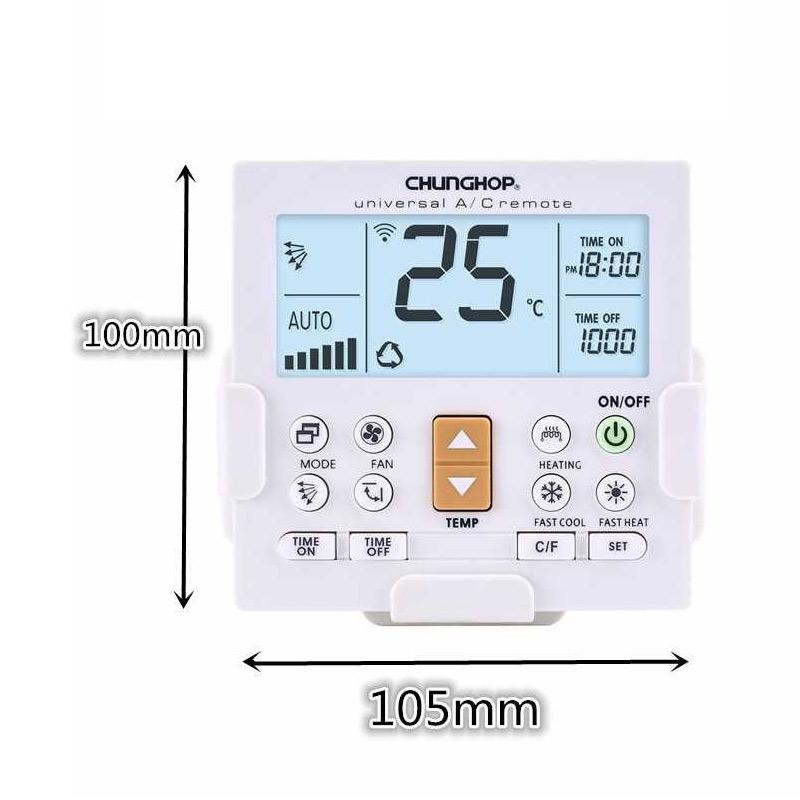 Jual Chunghop K 650e Lcd Ac Remote Controller Universal Online