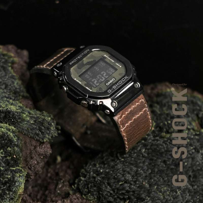 Conggo Series Tali jam kulit G Shock DW 5600 Gshock GBD 200 GBX 100 GM 5600