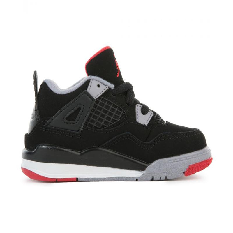 Jual NIKE Air Jordan 4 Retro IV Bred TD Toddler Kids Sneaker