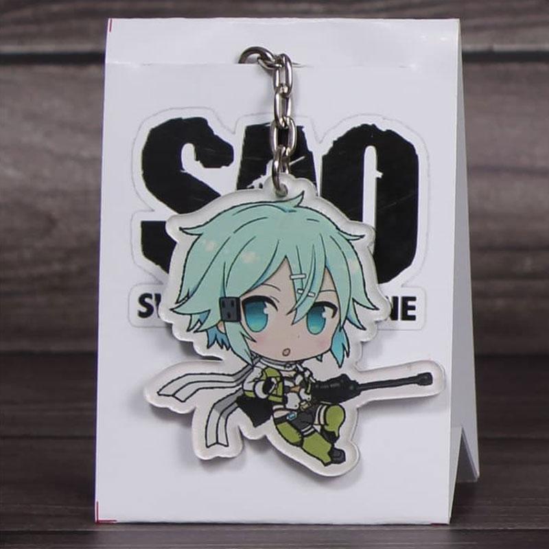 Jual Oem Anime Sword Art Online Sao Karakter Shino N Gantungan
