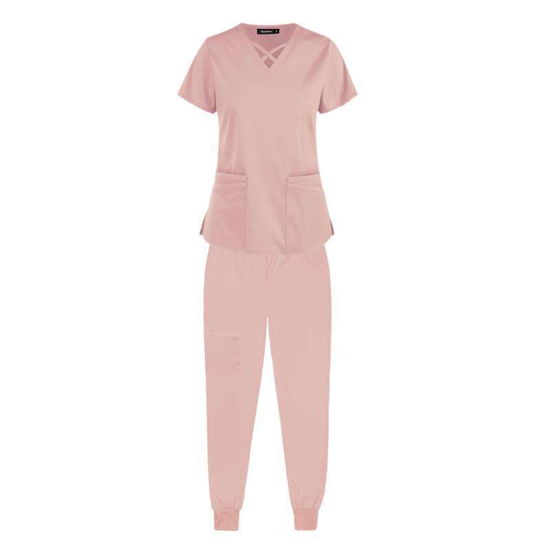 Promo 2 Pieces Uniforms Scrub Set Nurse 