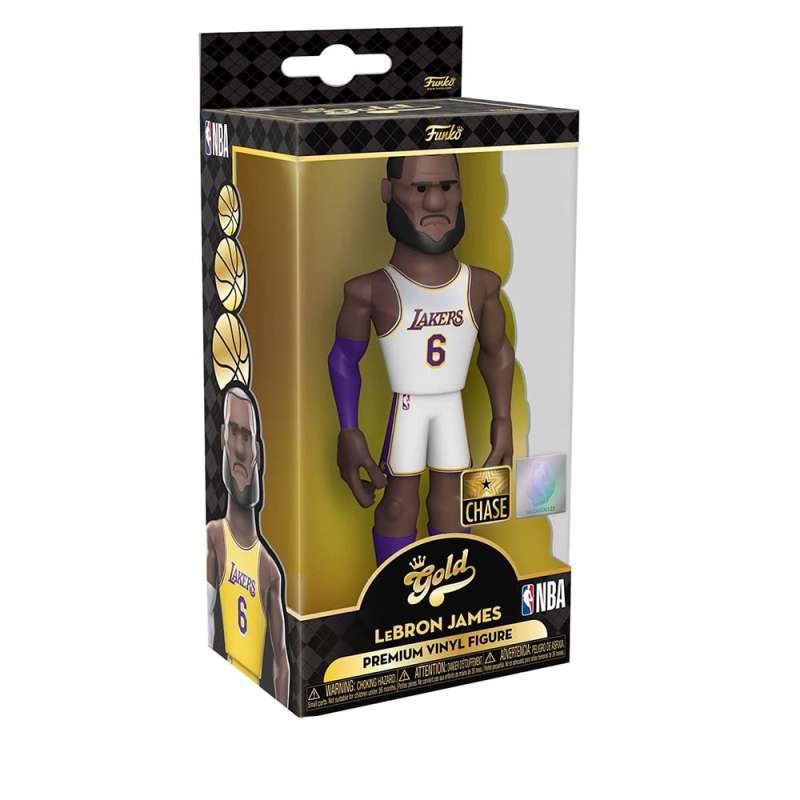 Jual NBA Lakers LeBron James Vinyl Gold 