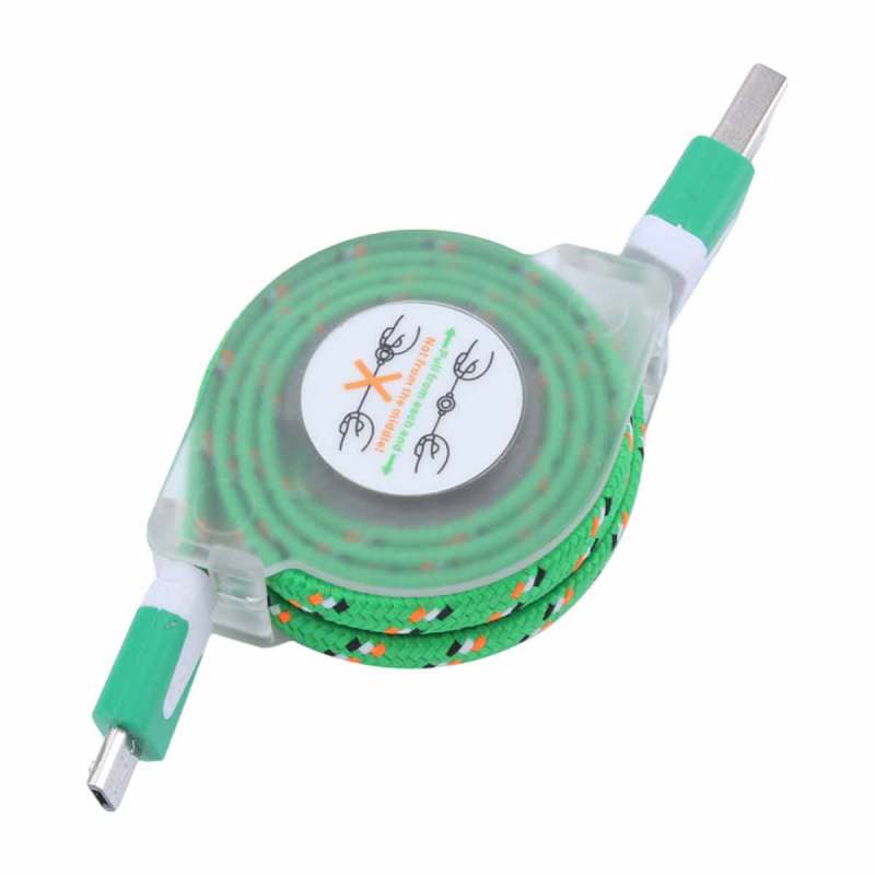 Jual Iit Retractable Micro Usb Cable Portable Charging And Syncing Cord For Android Phone Murah Maret 2020 Blibli Com
