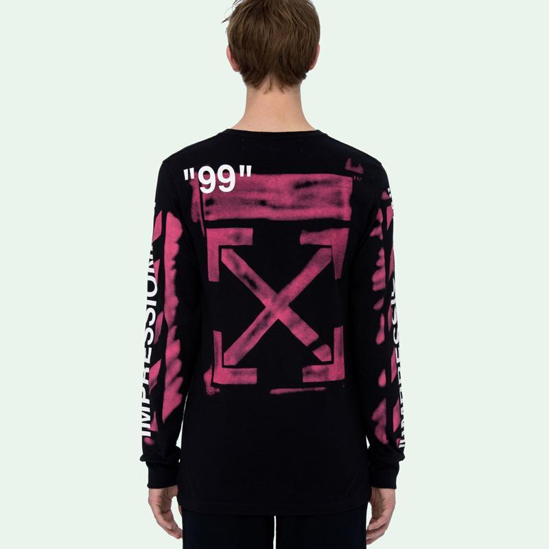 Off white diag store stencil t shirt
