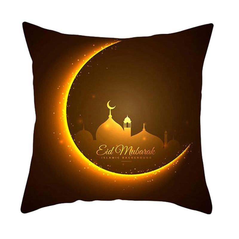 Jual Islamic Eid Mubarak Throw Pillow Case Ramadan Kareem Cushion Cover Party Decor 4 Online April 2021 Blibli