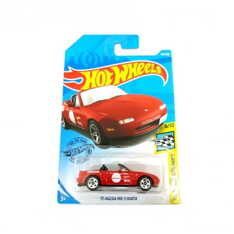 Jual Hot Wheels 91 Mazda Mx 5 Miata Red 19 Online Oktober 2020 Blibli Com