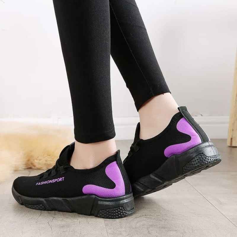 Jual Sneakers Ambigo Jessy Lioski Running Shoes Jl01 Sepatu Olahraga Wanita Cewek Sneakers Kets Casual Import Hitam Ungu Online Oktober 2020 Blibli Com