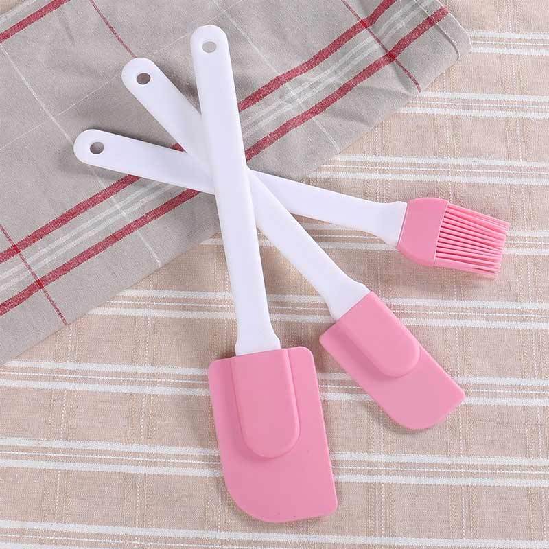 Jual H Ikea Three Piece Scraper Cake Creme Gel Brush Dough Cutter Silicone Baking Tool Online September 2020 Blibli Com