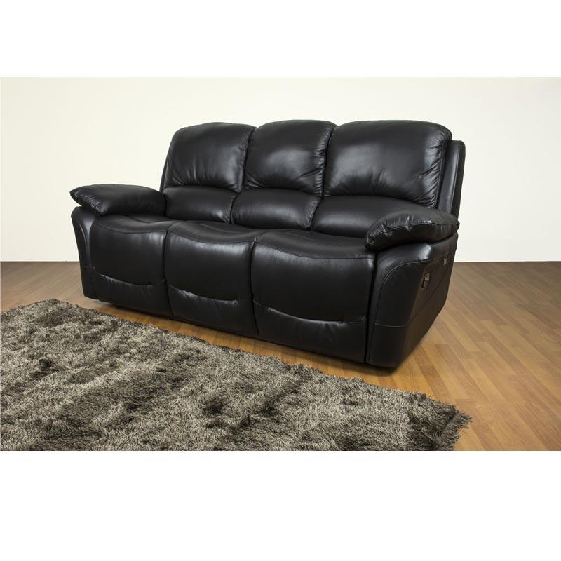 Jual Casabel Valeria Sofa Recliner Minimalis Set Black 3 2