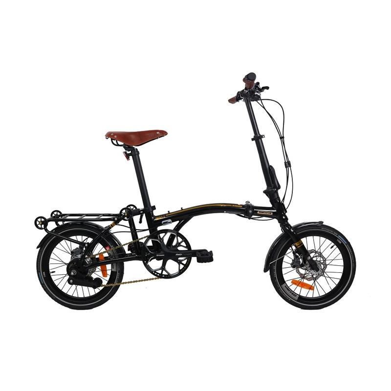 Jual United Trifold 11 Speed Gold Edition Sepeda Lipat 16 Inch