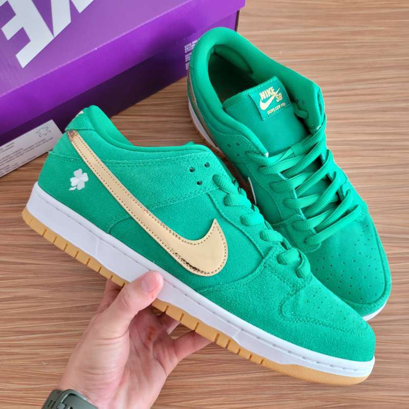 Jual Nike Sb Dunk Low Pro St. Patrick's Day || Shamrock