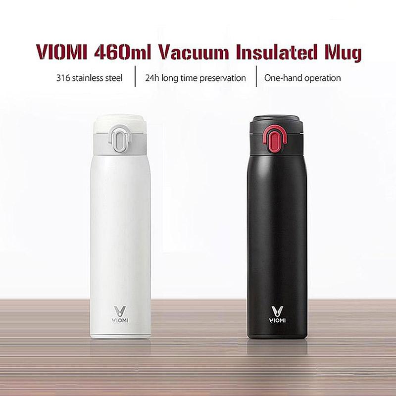 Jual H Ikea Xiaomi Youpin Viomi Stainless Steel Vacuum Insulated Mug Sealed Water Bottle Original 460 Ml Online September 2020 Blibli Com