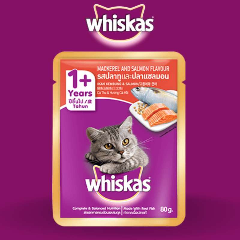 Whiskas salmon online